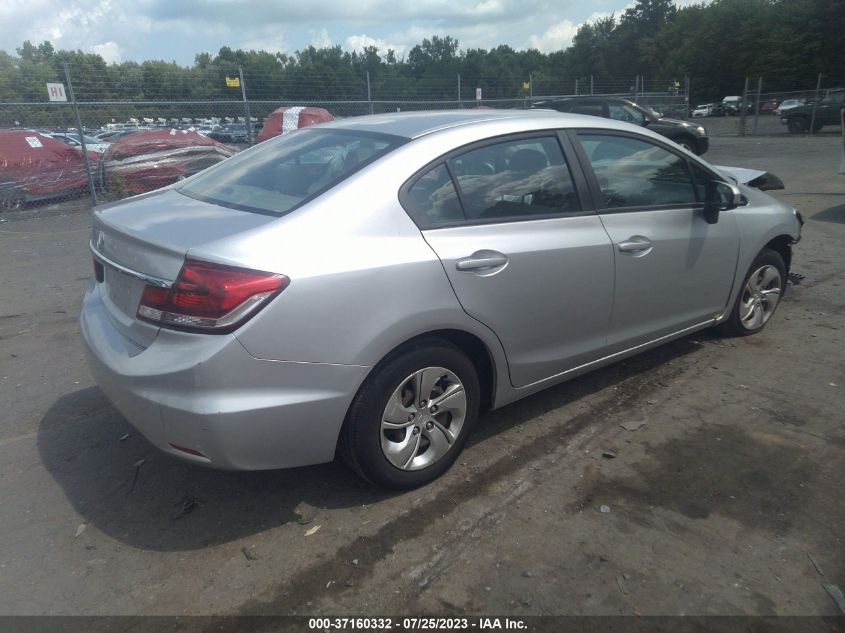 2015 HONDA CIVIC SEDAN LX - 19XFB2F58FE230484