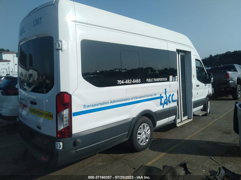 VIN 1FTBW3XM7HKA31361 2017 FORD TRANSIT VAN