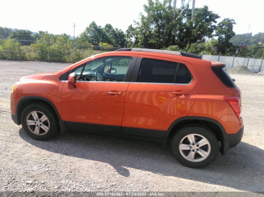 2015 CHEVROLET TRAX LT - KL7CJRSB5FB134042