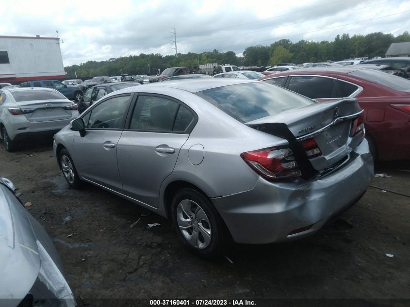 2013 HONDA CIVIC SDN LX - 19XFB2F52DE205769