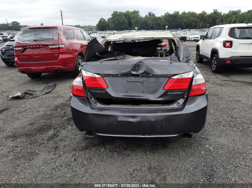 2015 HONDA ACCORD SEDAN SPORT - 1HGCR2F59FA244493
