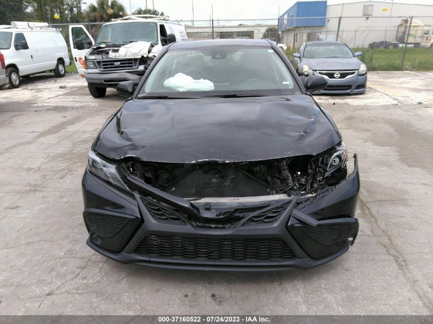 2021 TOYOTA CAMRY SE/SE NIGHT SHADE - 4T1G11AK6MU473588