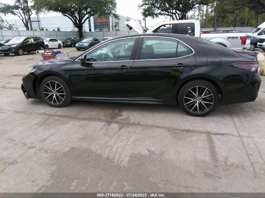2021 TOYOTA CAMRY SE/SE NIGHT SHADE - 4T1G11AK6MU473588