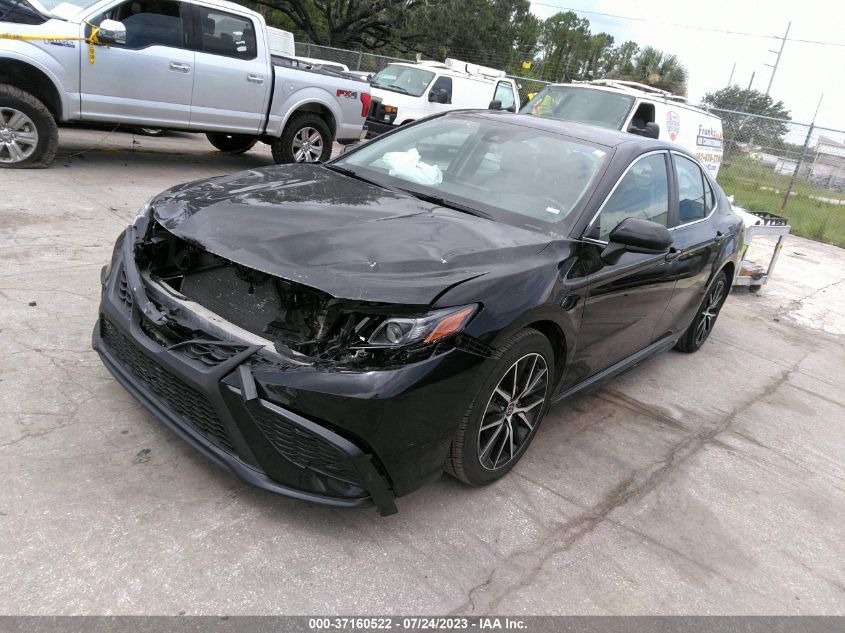 2021 TOYOTA CAMRY SE/SE NIGHT SHADE - 4T1G11AK6MU473588