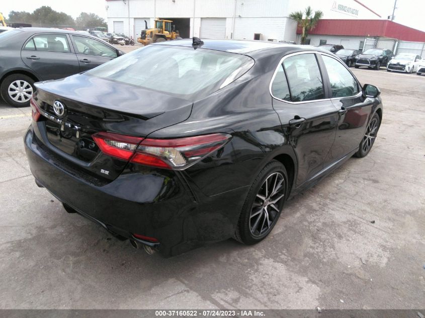 2021 TOYOTA CAMRY SE/SE NIGHT SHADE - 4T1G11AK6MU473588