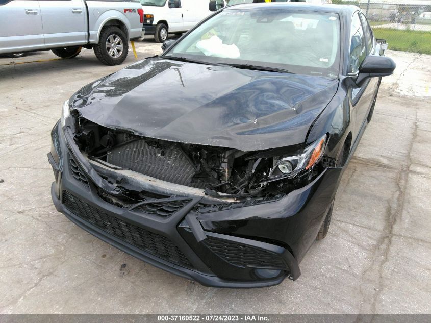 2021 TOYOTA CAMRY SE/SE NIGHT SHADE - 4T1G11AK6MU473588