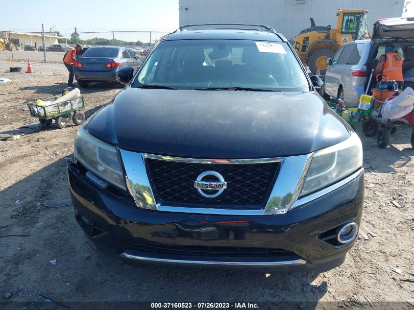 2014 NISSAN PATHFINDER PLATINUM - 5N1AR2MM1EC616293