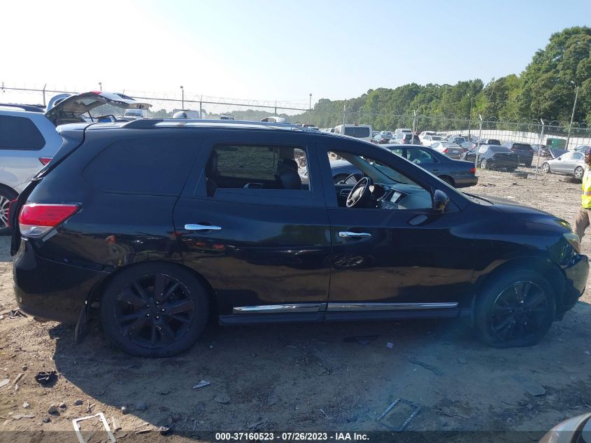 2014 NISSAN PATHFINDER PLATINUM - 5N1AR2MM1EC616293