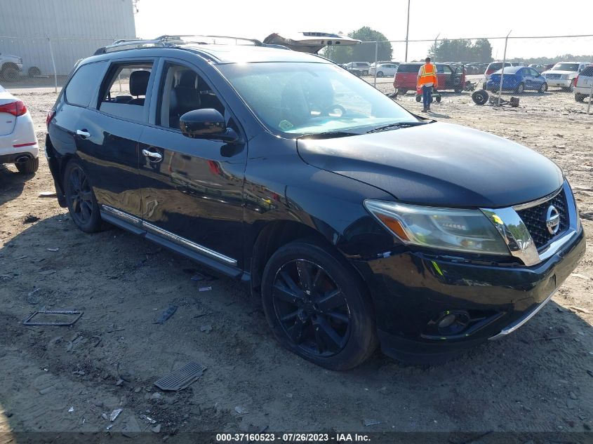 2014 NISSAN PATHFINDER PLATINUM - 5N1AR2MM1EC616293