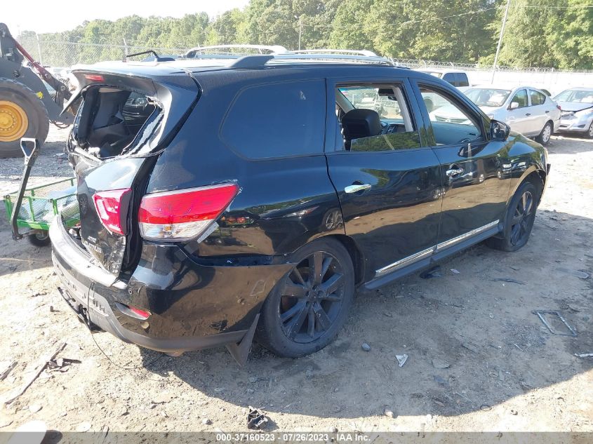 2014 NISSAN PATHFINDER PLATINUM - 5N1AR2MM1EC616293