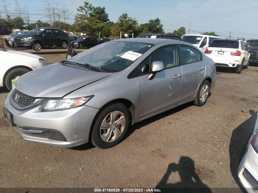 2013 HONDA CIVIC SDN LX - 2HGFB2F57DH579719