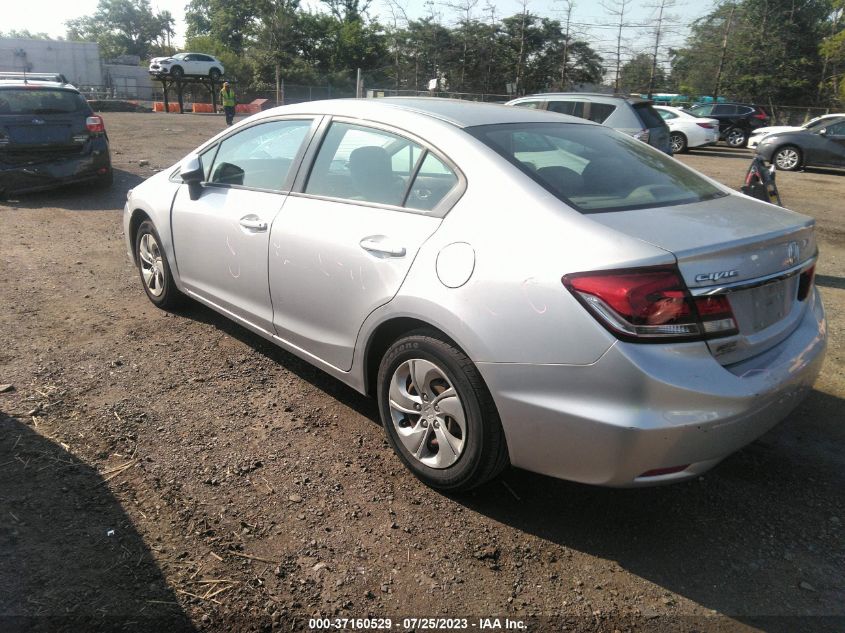 2013 HONDA CIVIC SDN LX - 2HGFB2F57DH579719