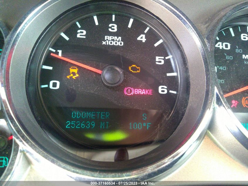 2013 CHEVROLET SILVERADO 2500HD LT - 1GC2KXCB1DZ352496