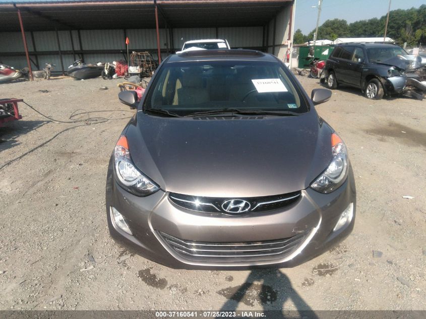 2013 HYUNDAI ELANTRA LIMITED - 5NPDH4AE2DH199721