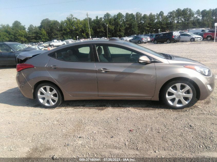 2013 HYUNDAI ELANTRA LIMITED - 5NPDH4AE2DH199721
