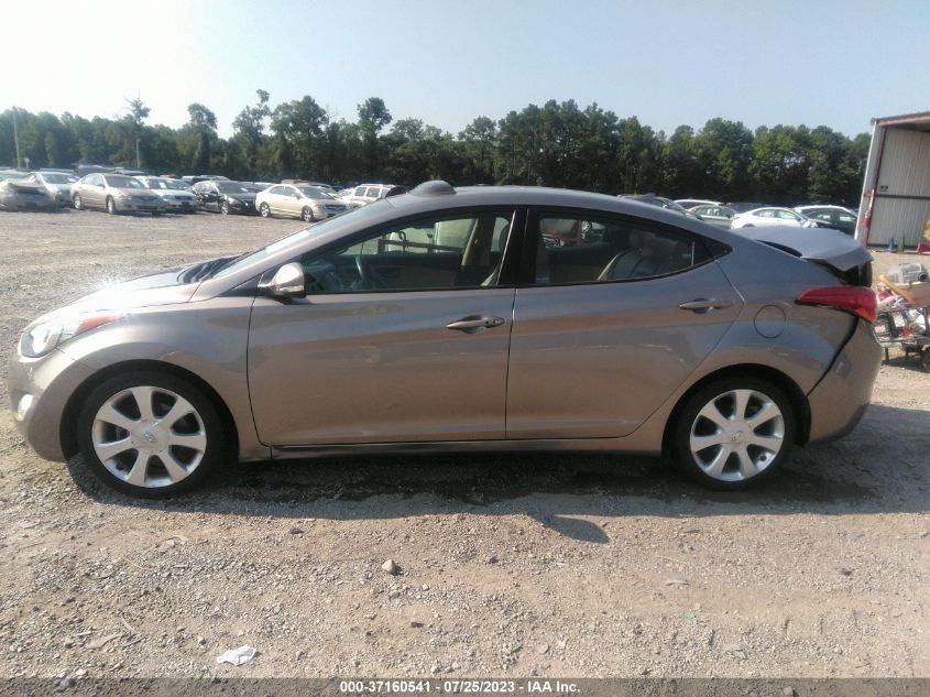2013 HYUNDAI ELANTRA LIMITED - 5NPDH4AE2DH199721