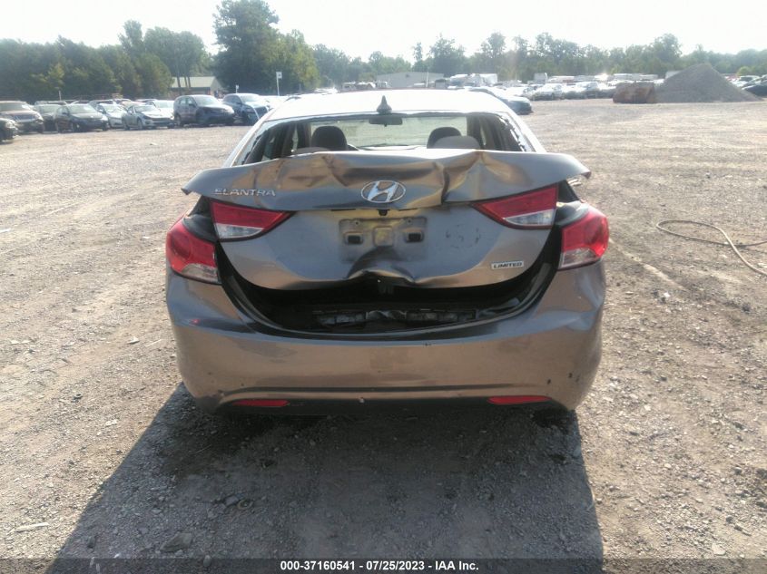 2013 HYUNDAI ELANTRA LIMITED - 5NPDH4AE2DH199721