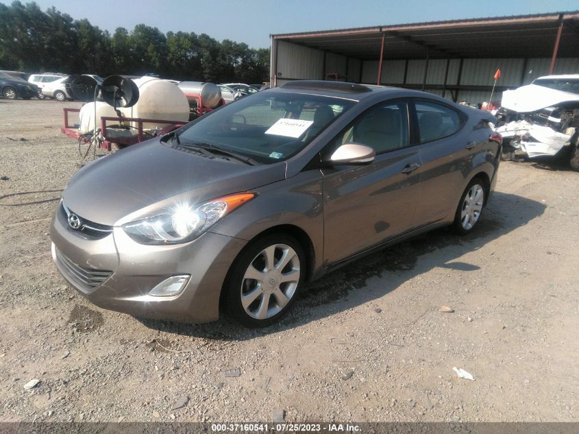 2013 HYUNDAI ELANTRA LIMITED - 5NPDH4AE2DH199721