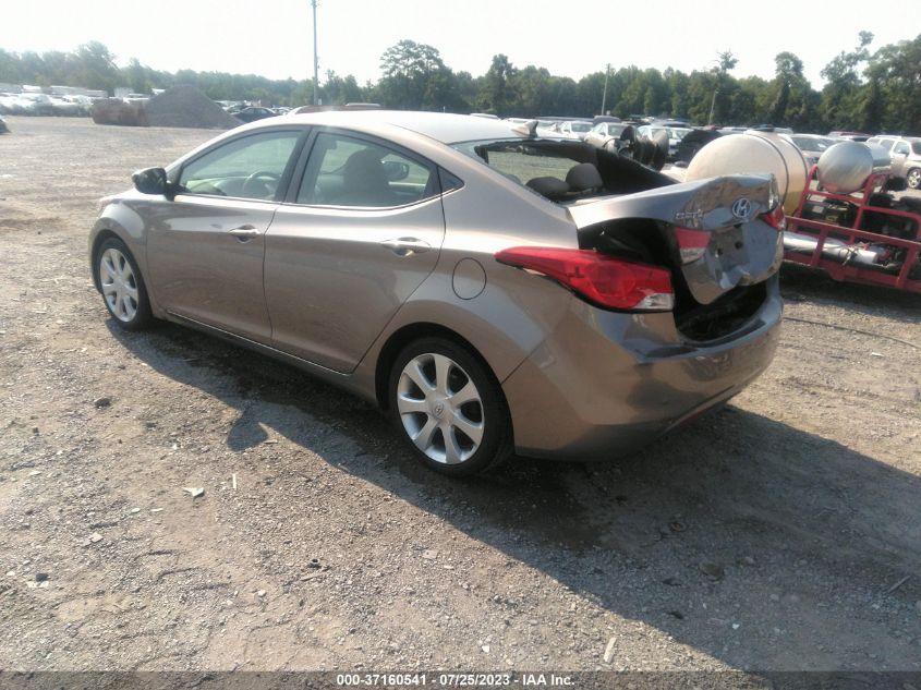 2013 HYUNDAI ELANTRA LIMITED - 5NPDH4AE2DH199721