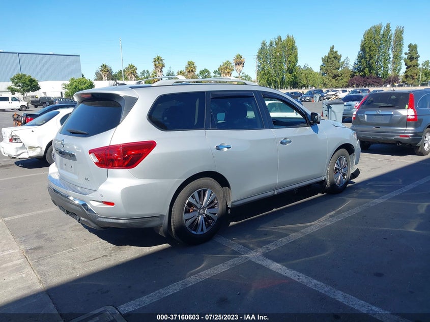 VIN 5N1DR2MN6HC603159 2017 NISSAN PATHFINDER SL