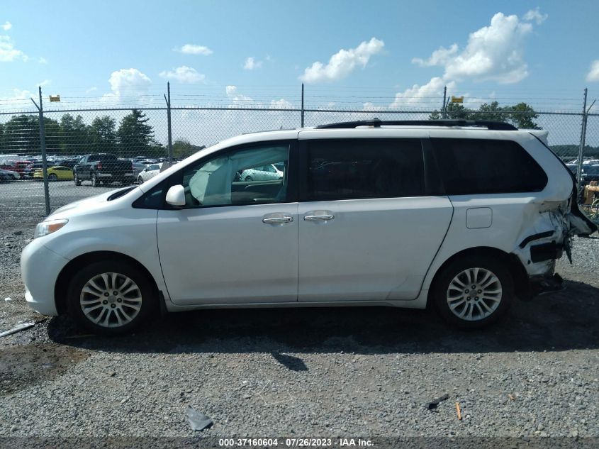 2017 TOYOTA SIENNA XLE AUTO ACCESS - 5TDYZ3DC9HS779051