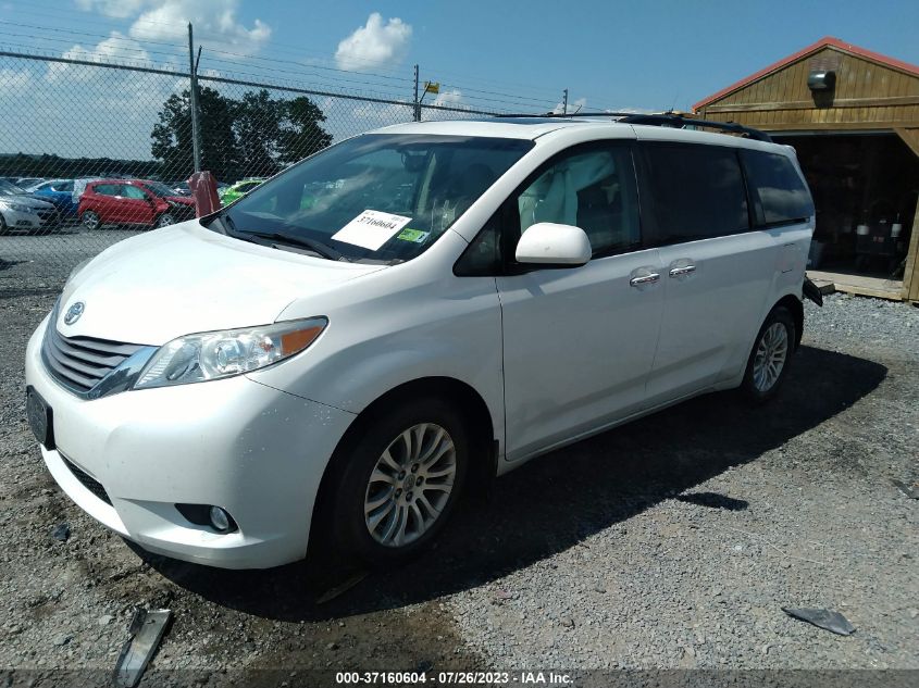 2017 TOYOTA SIENNA XLE AUTO ACCESS - 5TDYZ3DC9HS779051