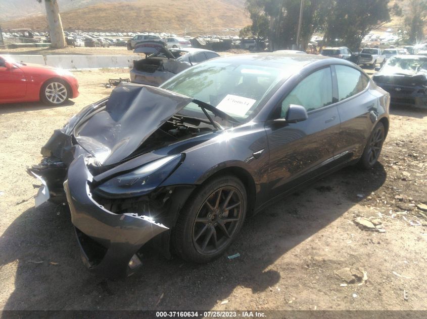 2021 TESLA MODEL 3 LONG RANGE - 5YJ3E1EBXMF874989