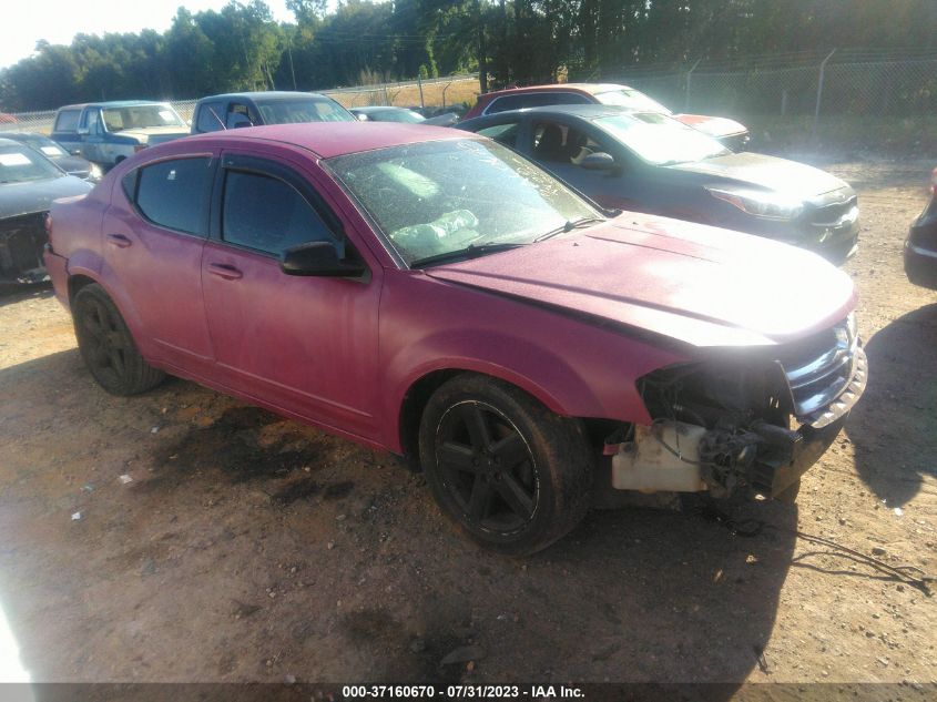 2013 DODGE AVENGER SE - 1C3CDZAB1DN712620