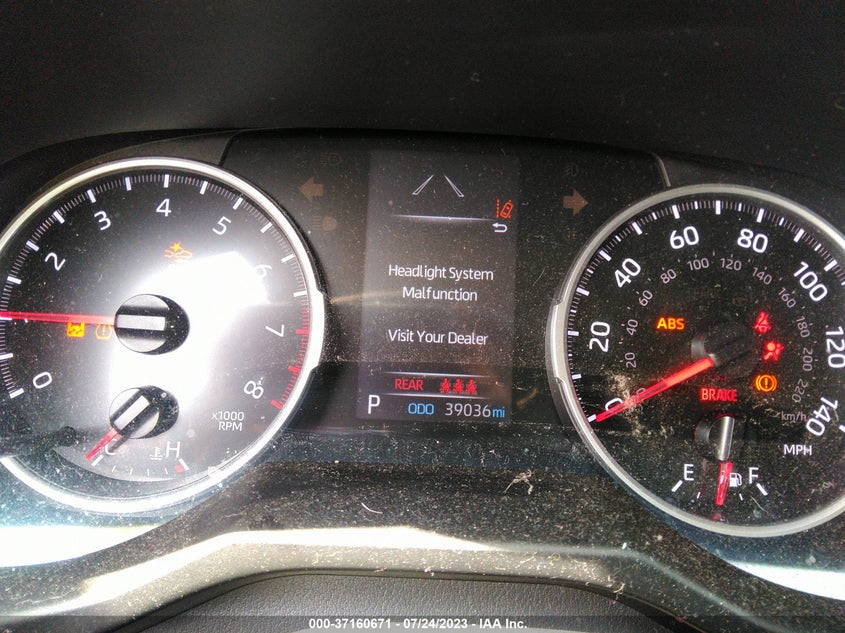 VIN 2T3H1RFV0LW070847 2020 TOYOTA RAV4 LE