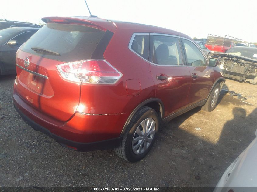 2016 NISSAN ROGUE S/SL/SV - KNMAT2MT4GP689635