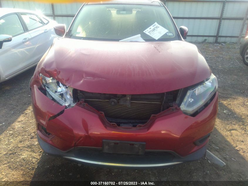 2016 NISSAN ROGUE S/SL/SV - KNMAT2MT4GP689635