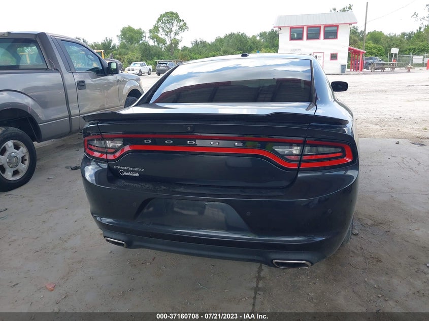 VIN 2C3CDXBG6KH653343 2019 DODGE CHARGER SXT