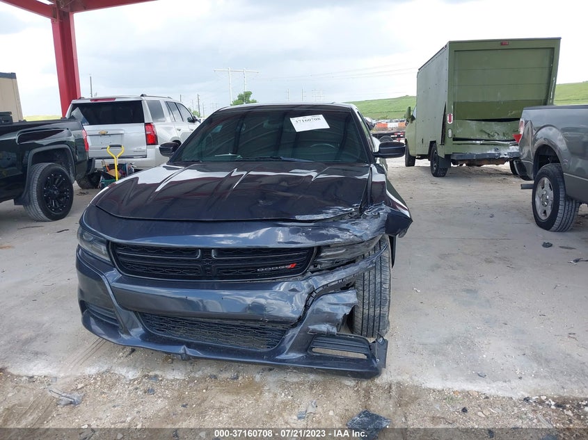 VIN 2C3CDXBG6KH653343 2019 DODGE CHARGER SXT