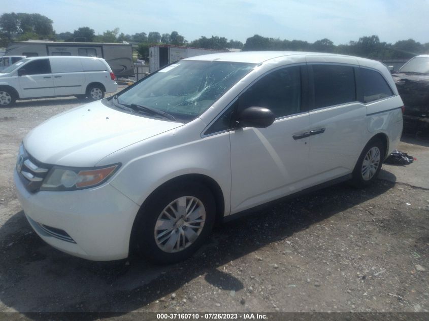 2014 HONDA ODYSSEY LX - 5FNRL5H21EB003080