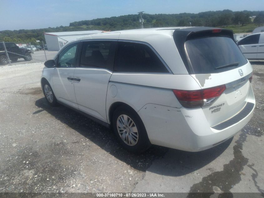 2014 HONDA ODYSSEY LX - 5FNRL5H21EB003080