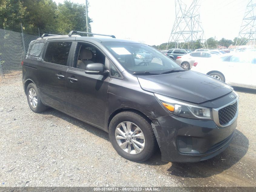 2016 KIA SEDONA LX - KNDMB5C17G6092163