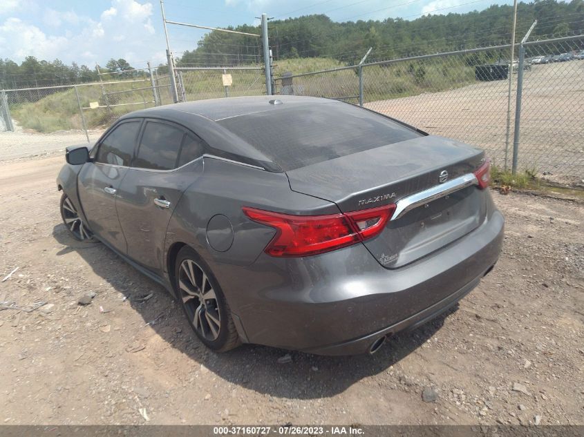 2017 NISSAN MAXIMA SV - 1N4AA6AP8HC429015