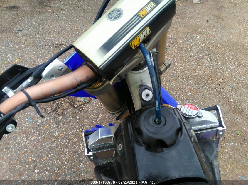 2008 YAMAHA YZ250 F JYACG27C38A017283