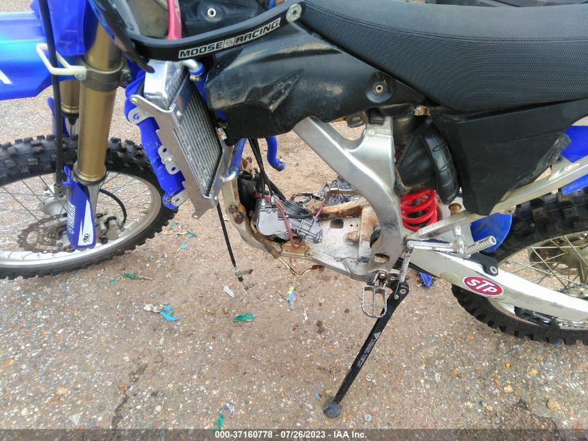 2008 YAMAHA YZ250 F JYACG27C38A017283