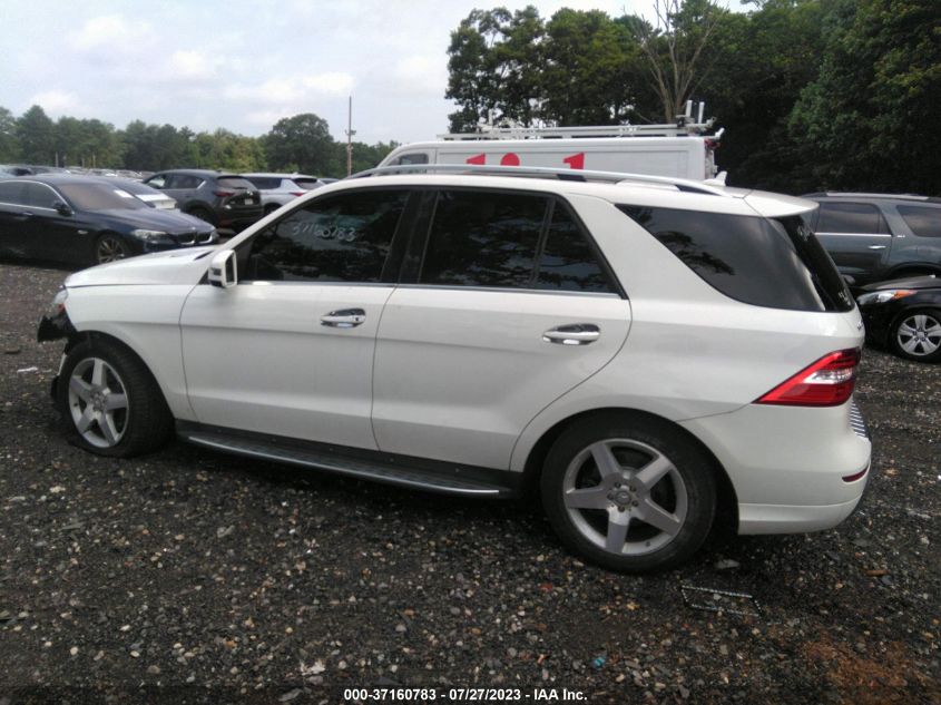 2015 MERCEDES-BENZ M-CLASS ML 400 - 4JGDA5GB2FA552925