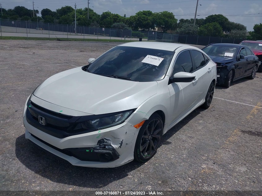 VIN 19XFC2F88LE016310 2020 HONDA CIVIC SEDAN SPORT