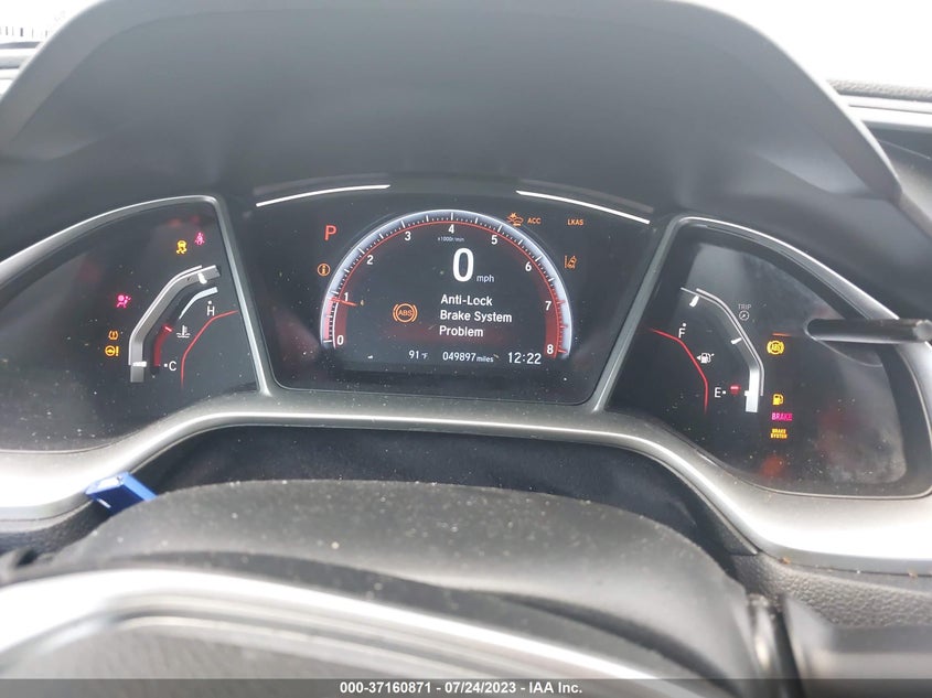 VIN 19XFC2F88LE016310 2020 HONDA CIVIC SEDAN SPORT