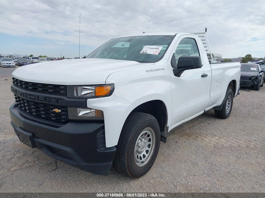VIN 3GCNWAEHXKG203534 2019 CHEVROLET SILVERADO 1500 WORK TRUCK
