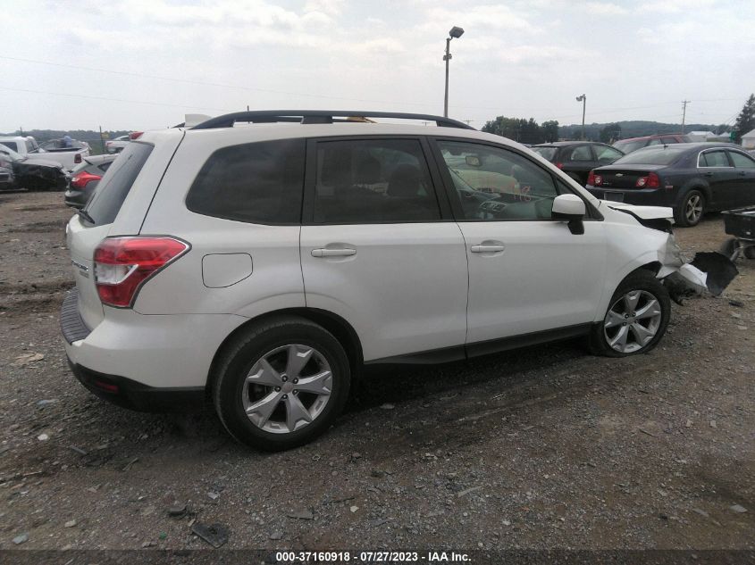 2016 SUBARU FORESTER 2.5I PREMIUM - JF2SJAFC5GH539725