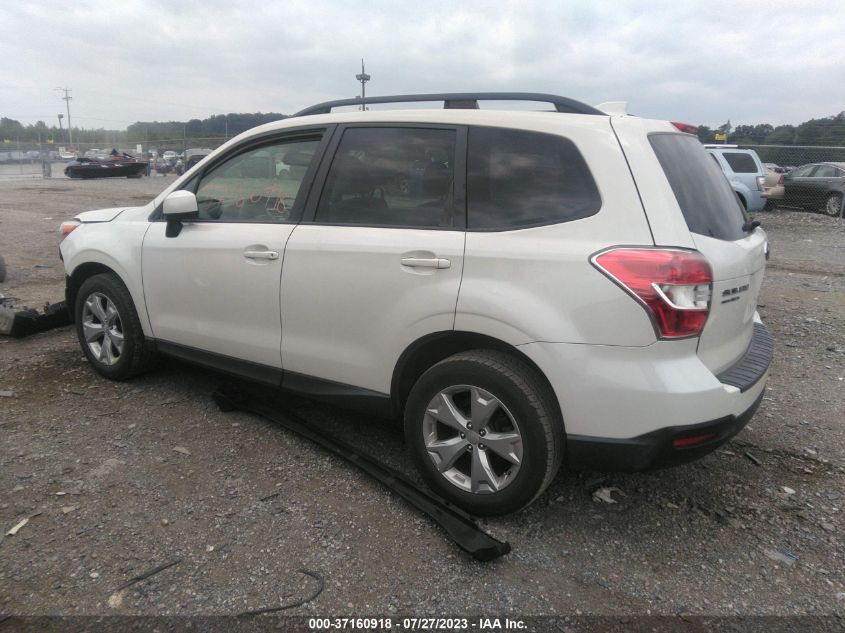 2016 SUBARU FORESTER 2.5I PREMIUM - JF2SJAFC5GH539725