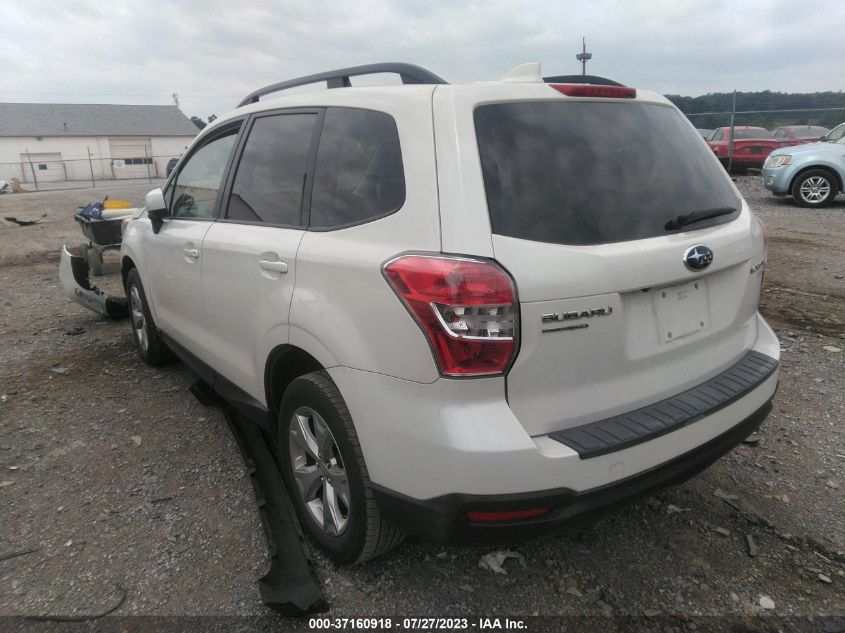 2016 SUBARU FORESTER 2.5I PREMIUM - JF2SJAFC5GH539725