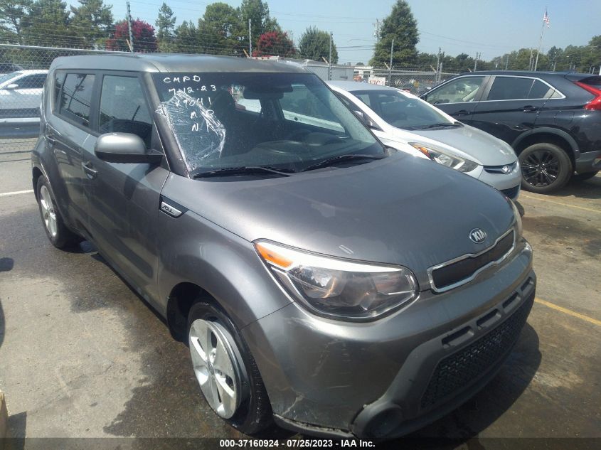 2015 KIA SOUL BASE - KNDJN2A24F7159041