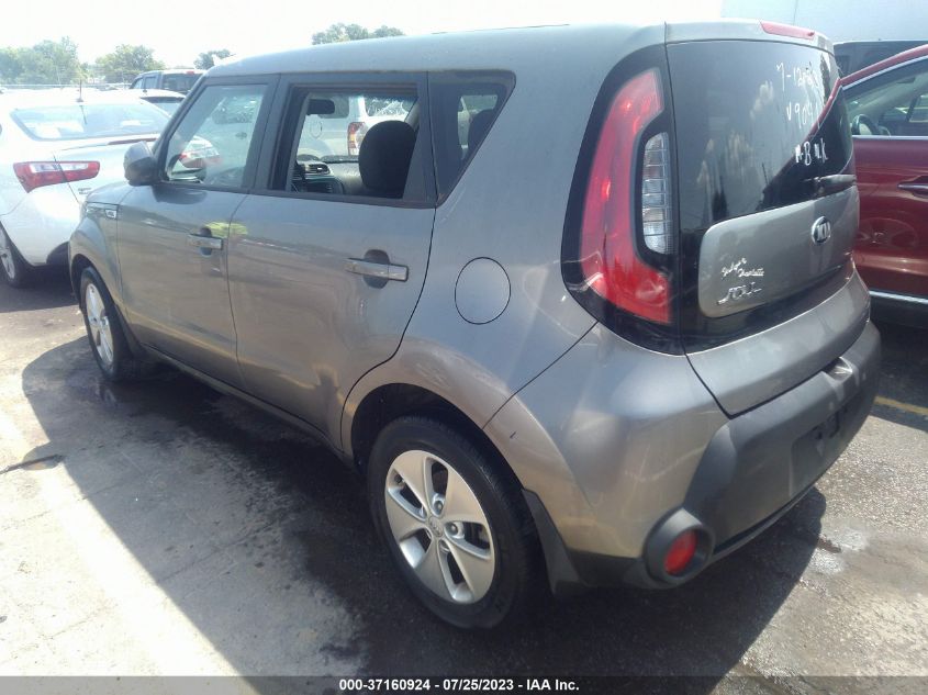 2015 KIA SOUL BASE - KNDJN2A24F7159041