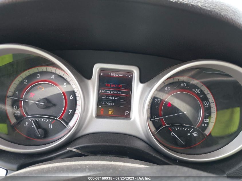2013 DODGE JOURNEY SXT - 3C4PDCBG2DT518201