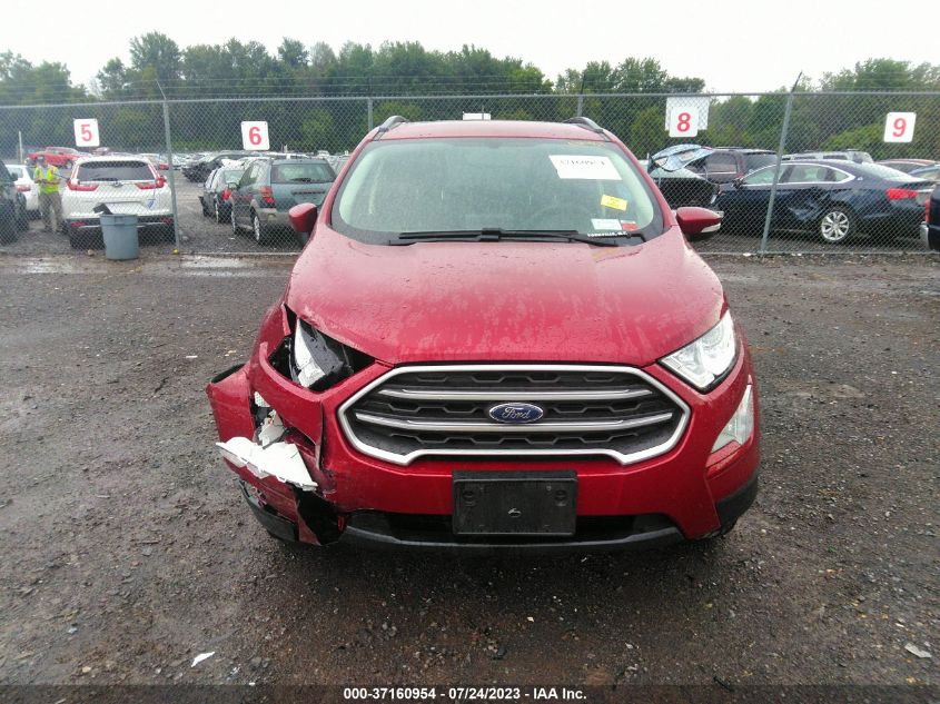 2020 FORD ECOSPORT SE - MAJ6S3GL0LC317940
